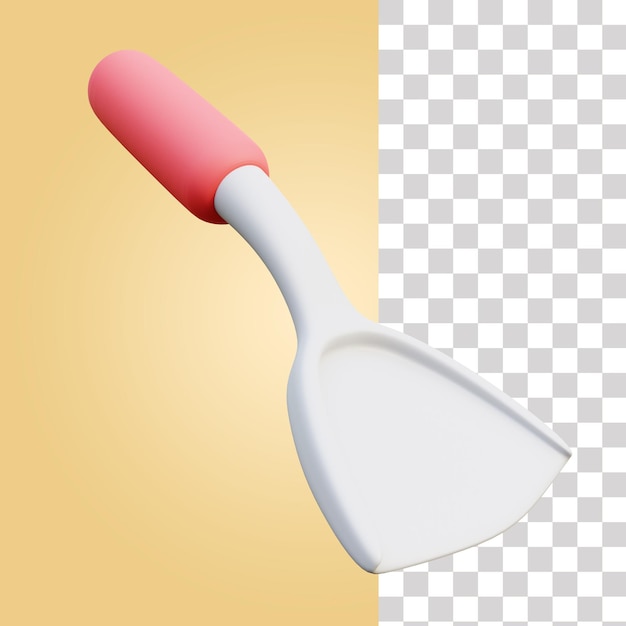 Spatel 3d-pictogram