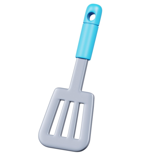 PSD spatula 3d illustration