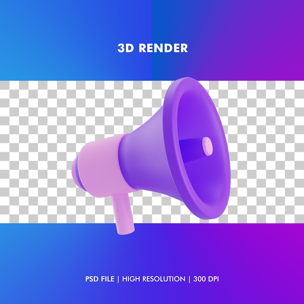 Speaker 3d icon