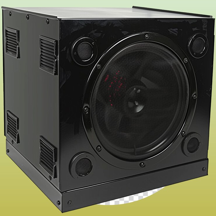 PSD speaker mockup