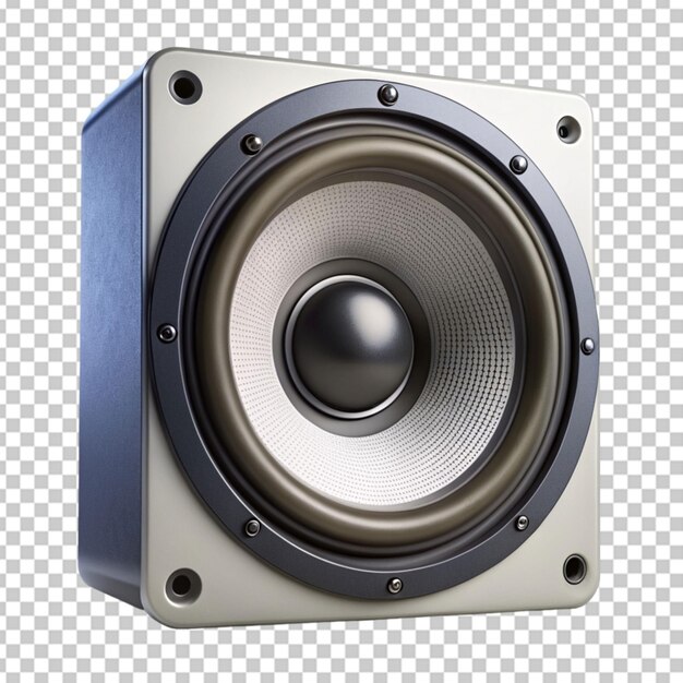 PSD speaker transparent background