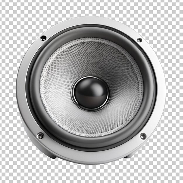 Speaker transparent background