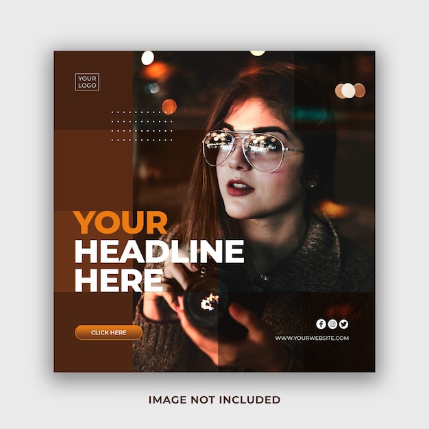 PSD offerta speciale banner promozionale per social media instagram post template