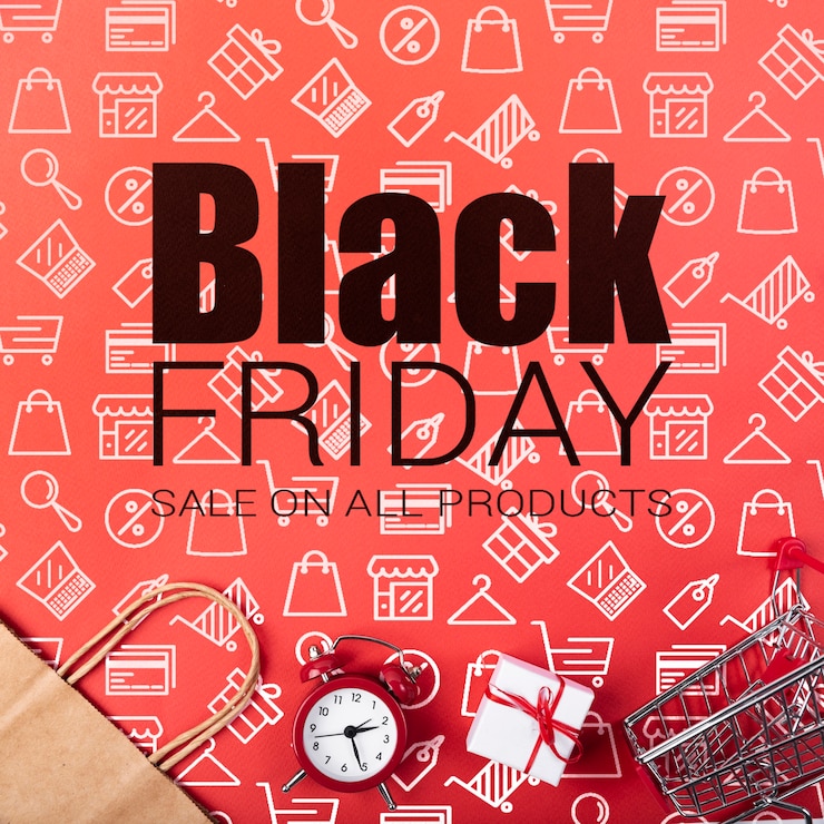 PSD special offers on black friday campaign