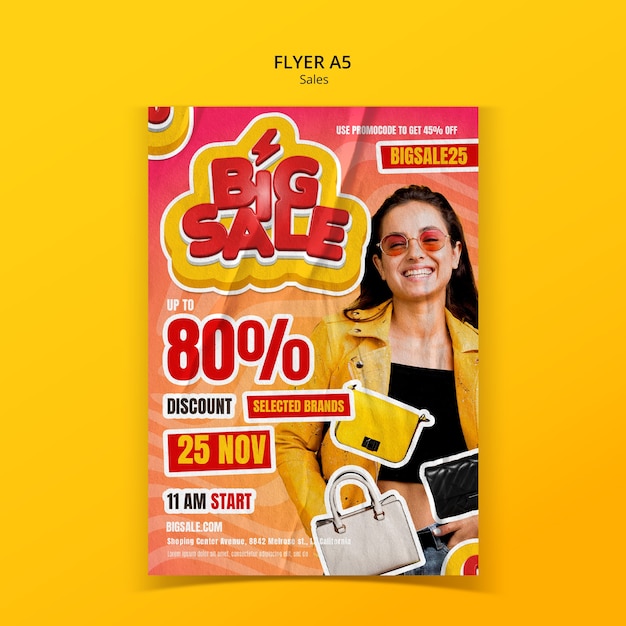 special promo sale template
