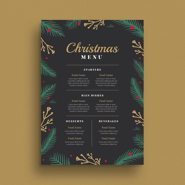 Speciale kerstmenu's