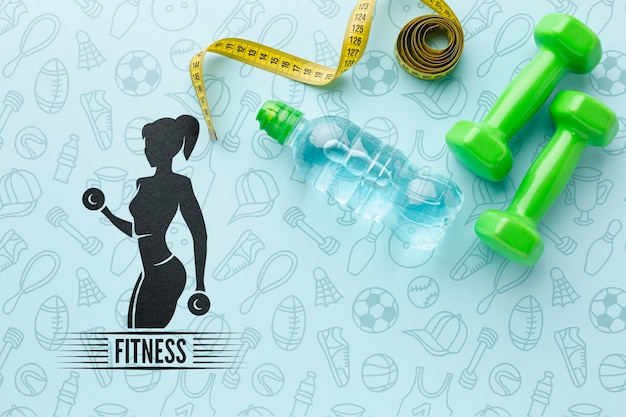 Specifieke apparatuur voor fitnesslessen