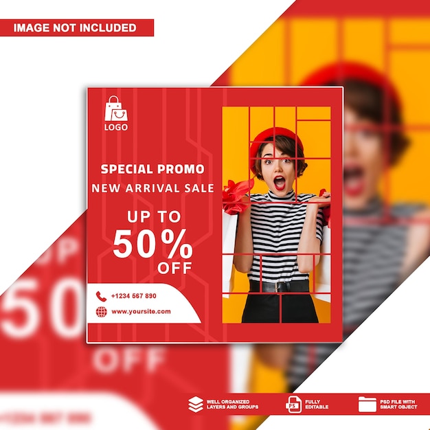Specjalna oferta promocyjna Banner www