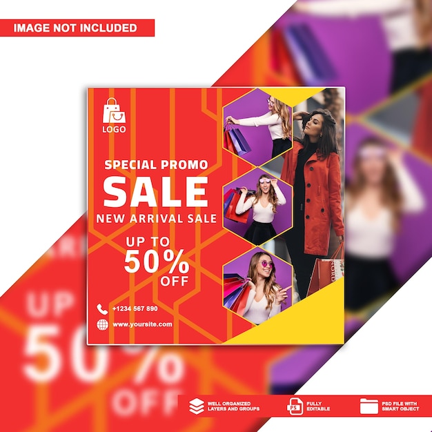 Specjalna oferta promocyjna Banner www