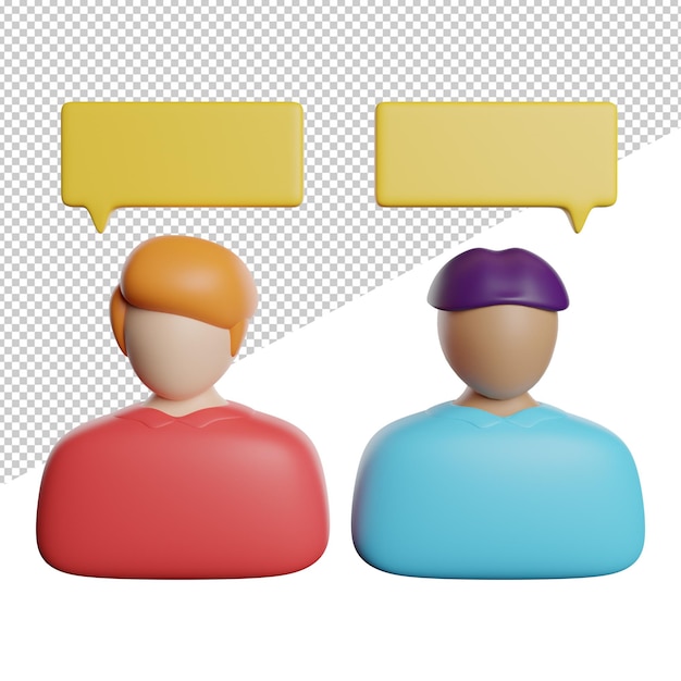 吹き出し 会話 チャット