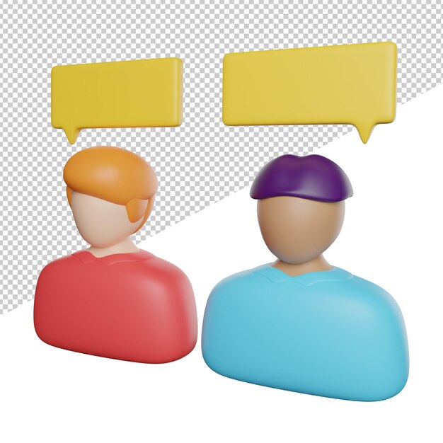吹き出し 会話 チャット
