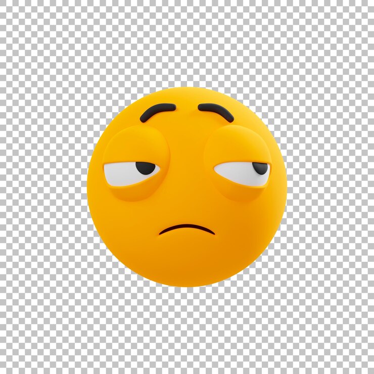 speechless emoticon 3d emoji Icon