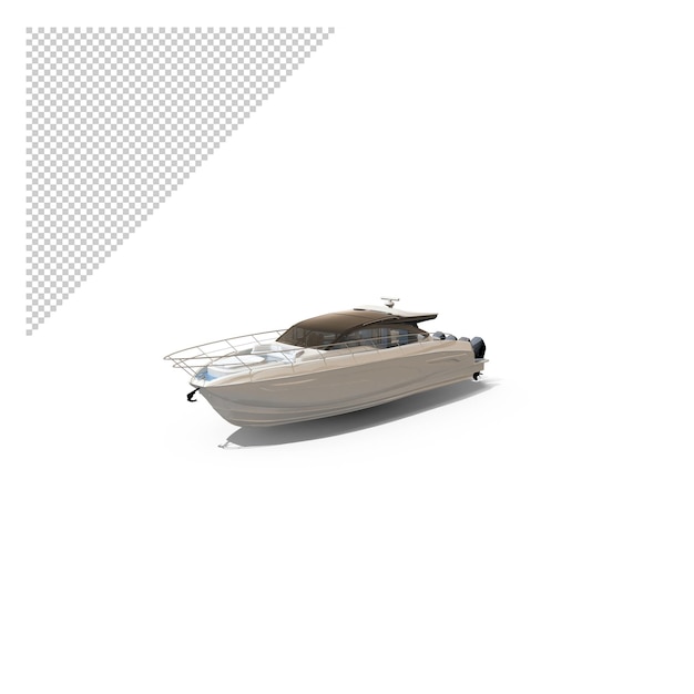 PSD motoscafo yacht png