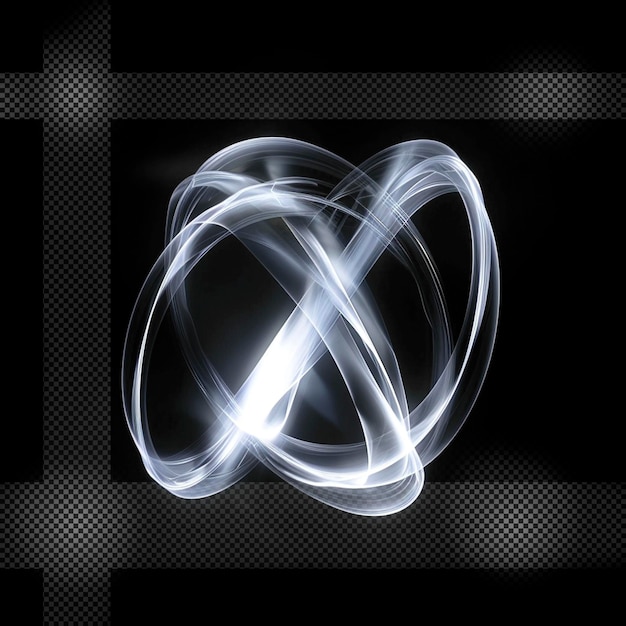 Speed motion light effect transparent background