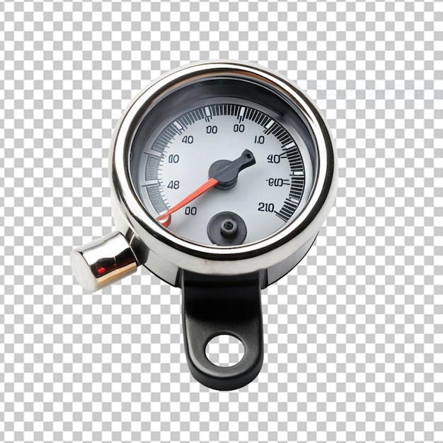 PSD speedometer isolated on transparent