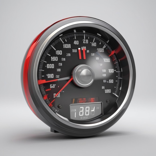 PSD speedometer psd op een witte achtergrond