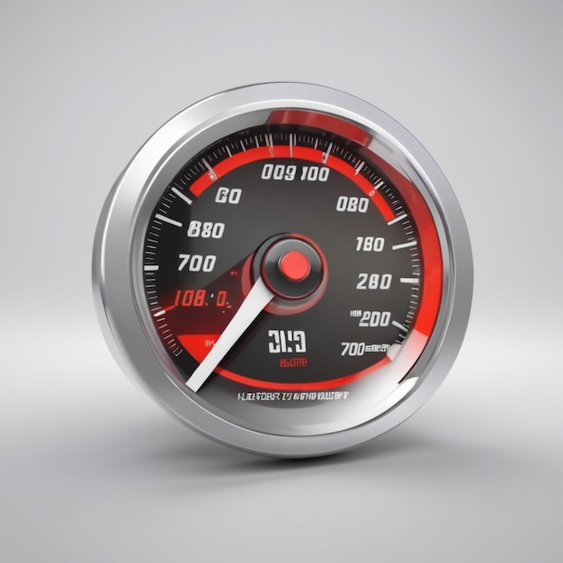 PSD speedometer psd op een witte achtergrond