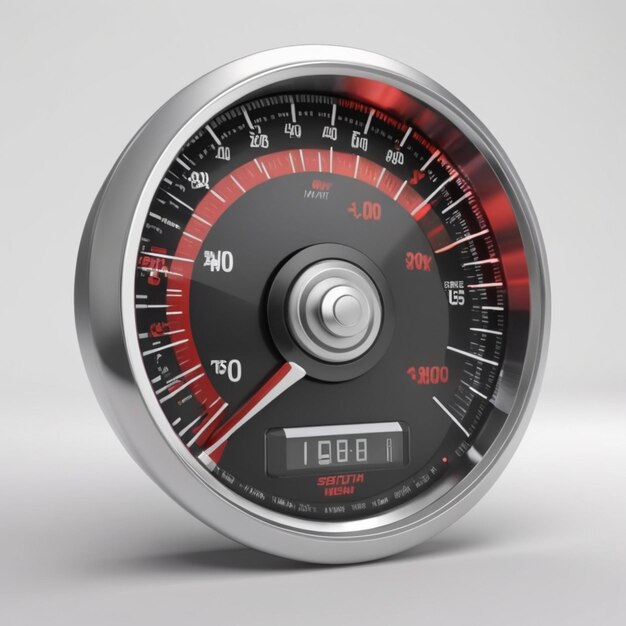 PSD speedometer psd on a white background