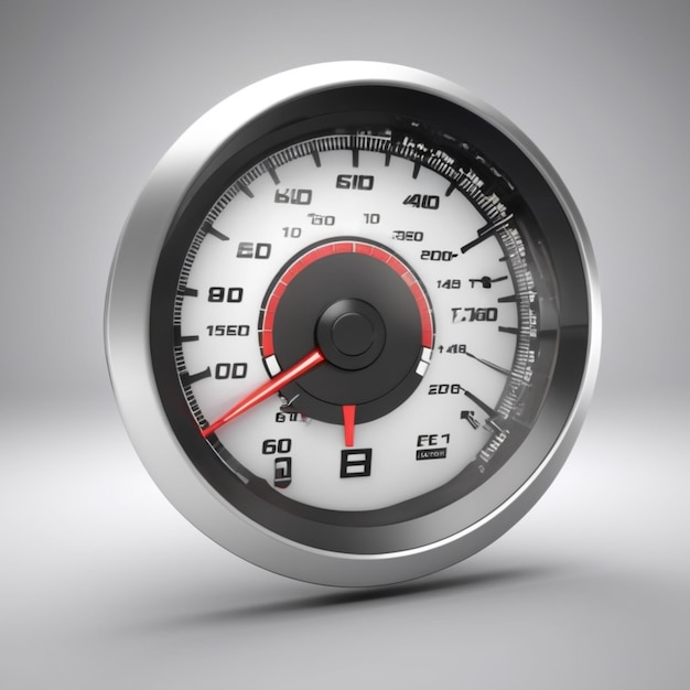 PSD speedometer psd on a white background