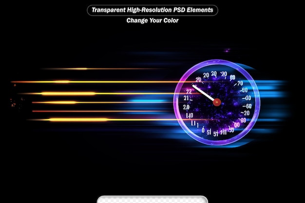 PSD speedometer speed car auto dashboard design speed meter abstract technology