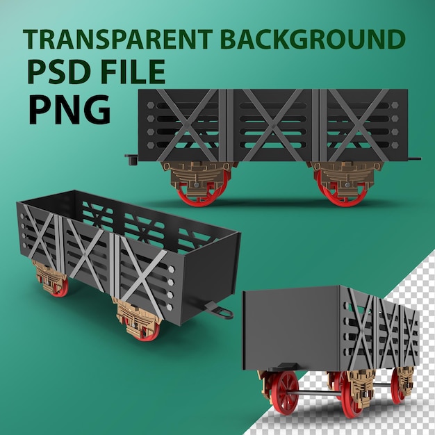 PSD speelgoedwagen png