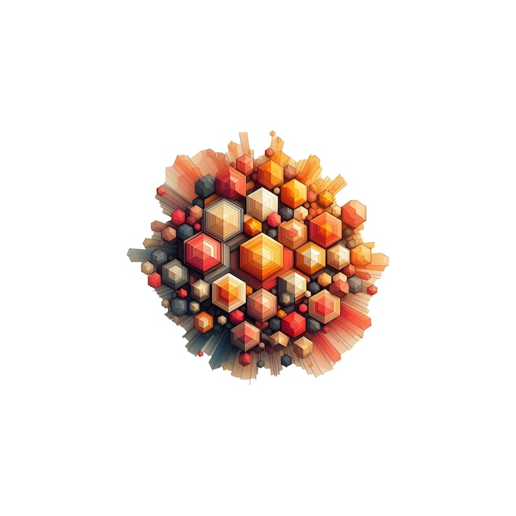 PSD a sphere with the word fruit on it