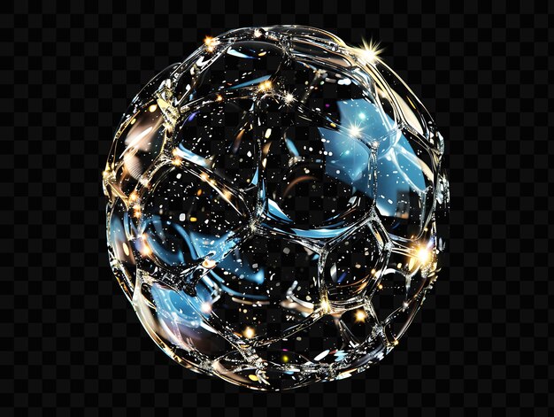 PSD a sphere with the word quot sparkle quot on it