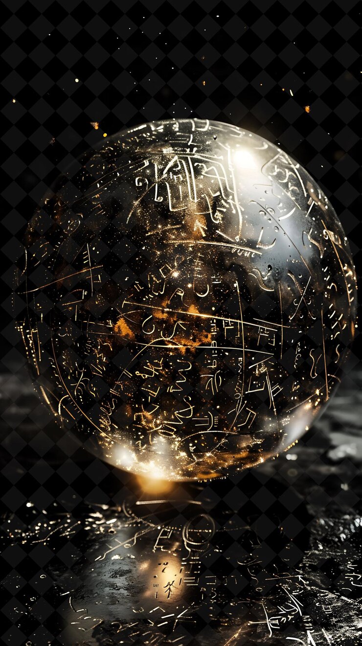 PSD a sphere with the word  z  written on it