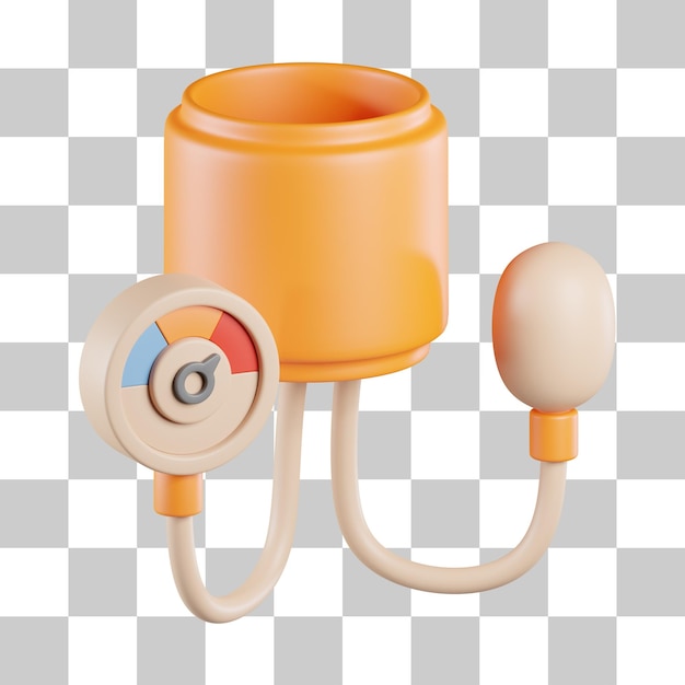Sphygmomanometer 3d icon