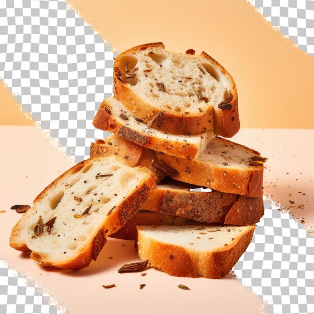 PSD spiced bread that is both crispy and flavorful