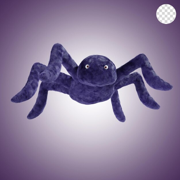 PSD spider halloween in purple theme