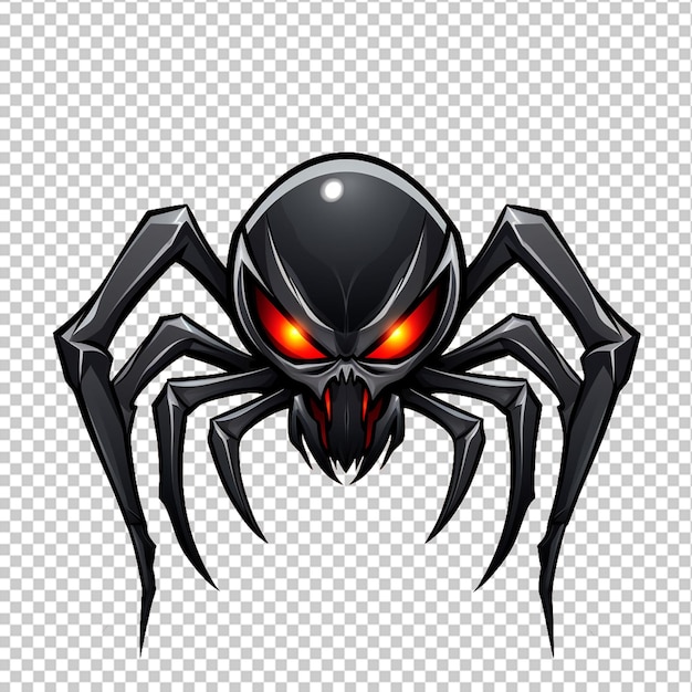 Spider mascot logo