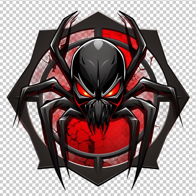 PSD spider mascotte-logo