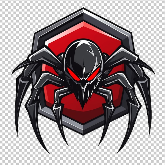 PSD spider mascotte-logo