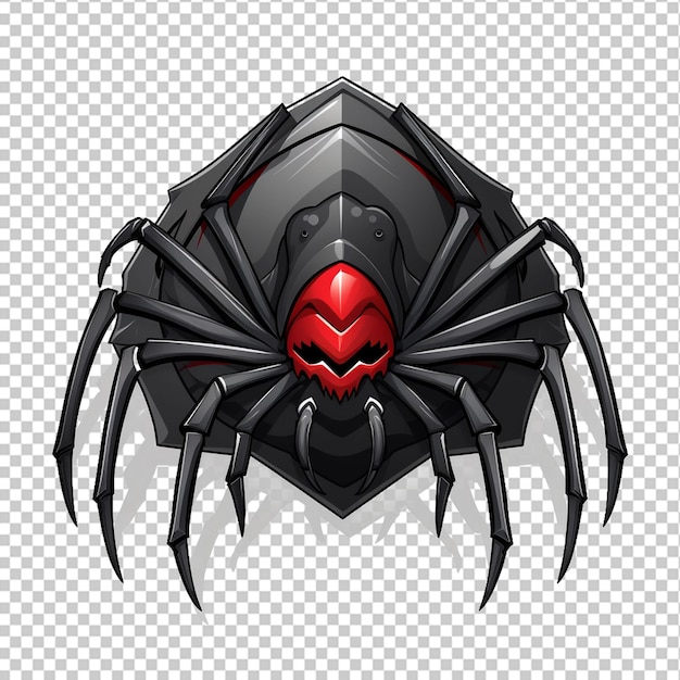 PSD spider mascotte-logo