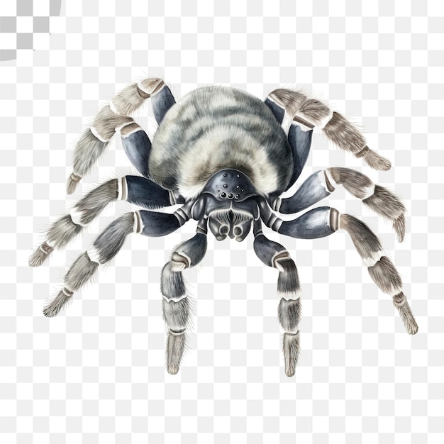 PSD a spider on a transparent background - spider png, transparent png