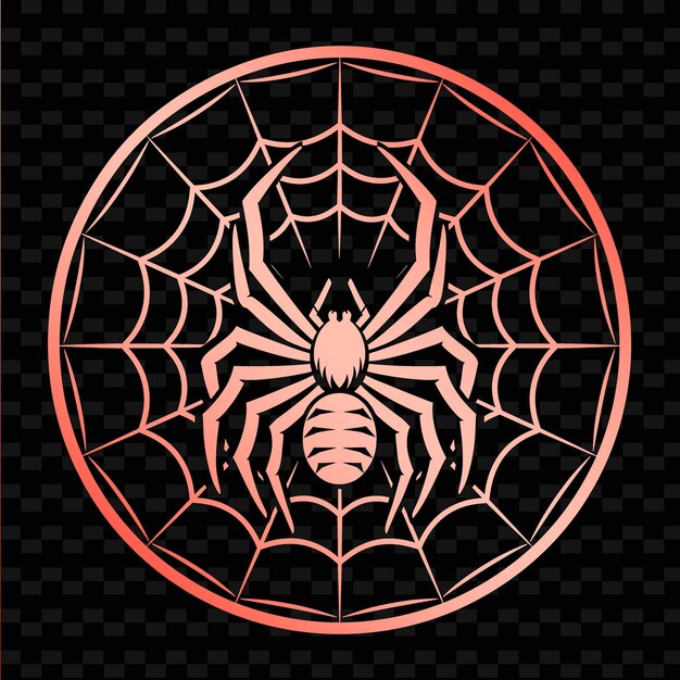 PSD spider web with a spider web that says spider on it