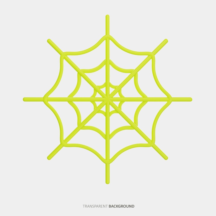 PSD spiderweb 3d icon