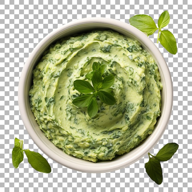 PSD spinach artichoke dip na przezroczystym tle