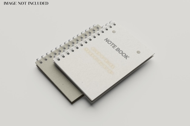 Spiraal notebook mockup