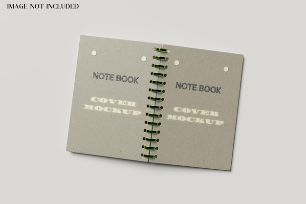 Spiraal notebook mockup