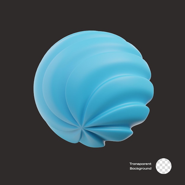 Spiral Circle 3D Icons