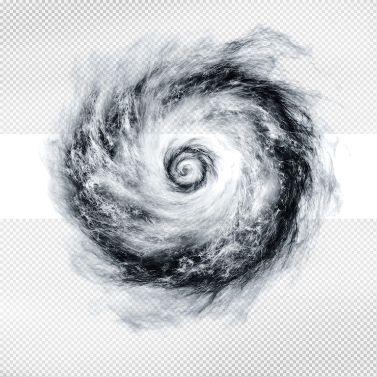 PSD spiral cyclone effect