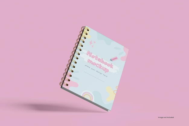 Spiral Notebook Mocup
