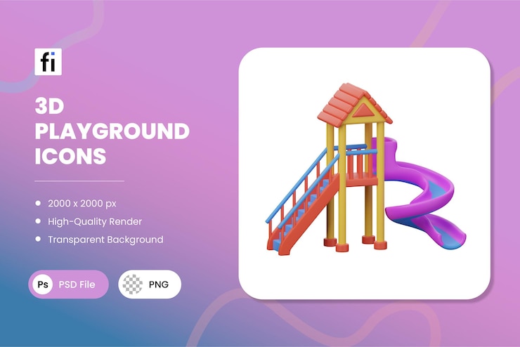 PSD spiral slide