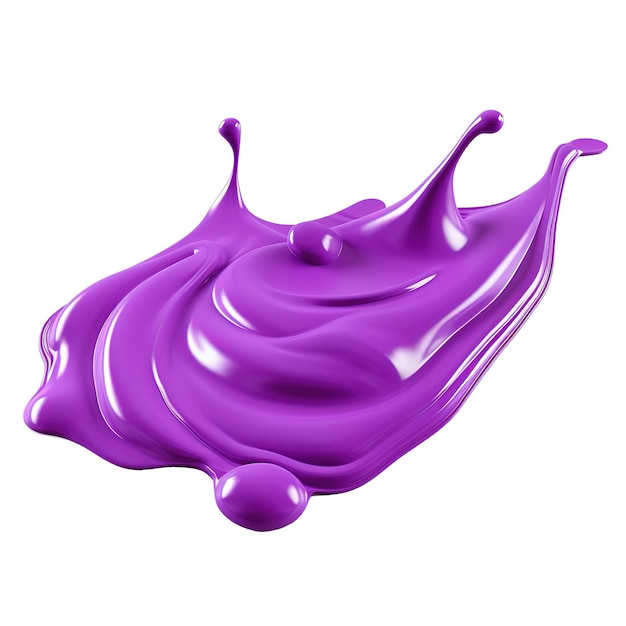 PSD splashes of purple paint