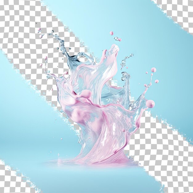 PSD splashing water