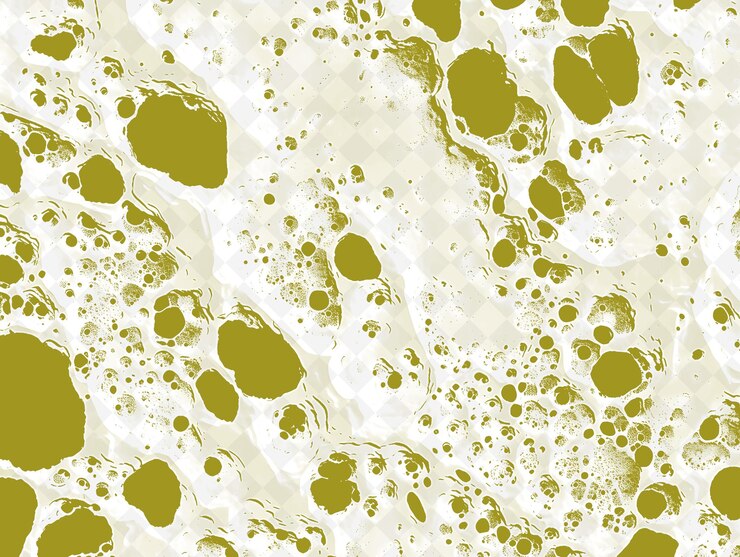 PSD sponge texture with irregular porous and dense pattern combi png creative overlay background decor