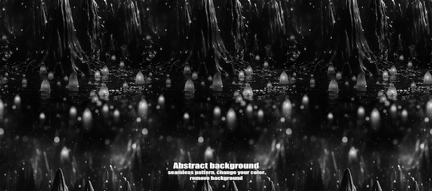 spooky skulls amp ghosts glittering halloween background