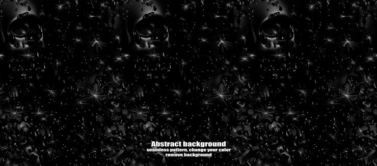 PSD spooky skulls amp ghosts glittering halloween background